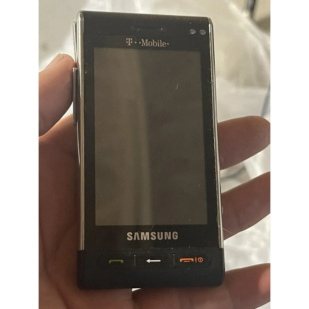 Samsung Memoir‎ SGH-T929 - Black (T-Mobile) GSM CAMERA Cell Phone RARE Vintage!